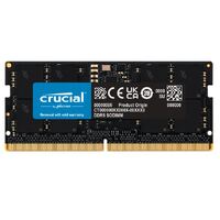 Crucial 24GB (1x24GB) DDR5 SODIMM 5600MHz CL46 Notebook Laptop Memory
