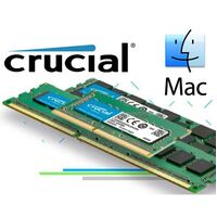 Crucial 8GB (1x8GB) DDR3 SODIMM 1600MHz for MAC 1.35V/1.5V Dual Voltage Single Stick Desktop for Apple Macbook Memory RAM