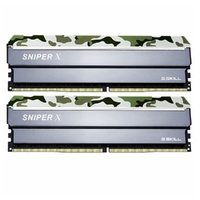 (LS) G.SKILL F4-3200C16D-32GSXFB 32GB (2 x 16GB)/ PC4-25600 / DDR4 3200 Mhz/ Timings 16-18-18-38/ Voltage 1.35V/ Sniper X