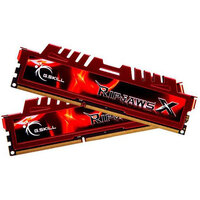 G.SKILL F3-12800CL9D-8GBXL  8GB (2x4GB)/ PC3-12800 / DDR3 1600 Mhz/ Timings 9-9-9-24/ Voltage 1.5V/ RipjawsX