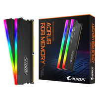 Gigabyte AORUS RGB Memory DDR4 3733MHz 16GB (2x8GB) Memory Kit, Supports AORUS Memory Boost and RGB Fusion 2.0,