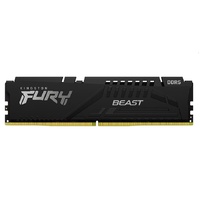 Kingston 16GB (1x16GB) DDR5 5600MT/s CL40 FURY Beast Black XMP Memory