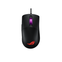 ASUS P509 ROG Keris FPS Gaming Mouse, Lightweight, Black, 16,000 DPI, PBT Polymer L/R, Piush Fit Socket, Omni Mouse Feet, Paracord, Aura Sync RGB