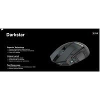 CORSAIR DARKSTAR WIRELESS MMO/MOBA Gaming Mousee. NDA June 16