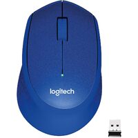 Logitech M331 SILENT PLUS Wireless Mouse Blue DPI (Min/Max): 1000 
