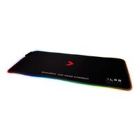 PNY XLR8 RGB Gaming Mouse Pad Extended Large Deskt Size Nano Coating Mat for Dust Water Oil Spill Resistant Surface 7 Static 3 dynamic modes