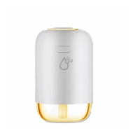 Sansai HUD-303C Portable Humidifier 260ml LED night light moisturize air reduce dust unpleasant smell Quiet 1.5-2W USB power access 4H Spray time