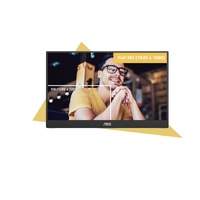 AOC 15.6inch FHD IPS 1920x1080 16:9, 800:1 Contrast 230 Nits 2x USB-C 1x Mini HDMI 2.0 1Wx2 Speakers Foldable Smart Cover VESA Mount Portable Monitor