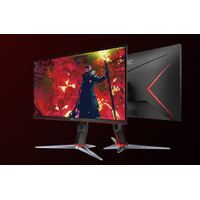 AOC 27' IPS 1ms 144Hz G-Sync, Free-Sync Compatible. Full HD, Game Mode, 1x VGA, 2x HDMI 1.4, 1x DP 1.4, Height Adjustable Stand.