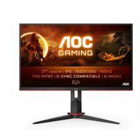 AOC 27' IPS, FHD, Adaptive Sync,1ms, 165Hz , 1A2H1DP, Borderless, Height Adjustable Stand, VESA 100X100mm