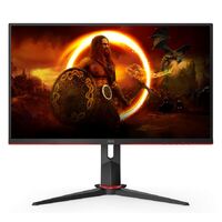 AOC 27' IPS QHD 165Hz, 1ms, 2560 x 1440, 350 cd/m2, G-Sync Compatible, HDR Mode, HDMI 2.0 x 2, DP 1.2 x 1 Gaming Monitor