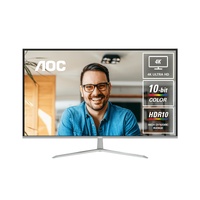 AOC U32V11N 32' 4K 3840 × 2160 VA, HDR10 4ms GtG, VESA x 100.  2, DP 1.4 x 2 Office and Business Monitor (LS)