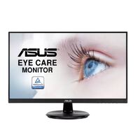 ASUS VA246HE 23.8 Eye Care Monitor Full HD Frameless 75Hz Adaptive-Sync/FreeSync Low Blue Light Flicker Free Wall Mountable