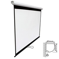 Brateck Projector Standard Auto-lock Manual Projection Screen-86 (1.72X1.3M) /(4:3 ratio)