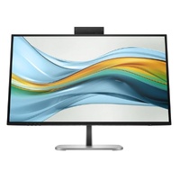 HP Series 5 Pro 527PM 27' 100Hz QHD Monitor 2.5K 2560x1440 16:9 5ms Height Adjustable Tilt Swivel Pivot 2xDP HDMI 1xUSB-C 100W PD Webcam LAN SPK VESA