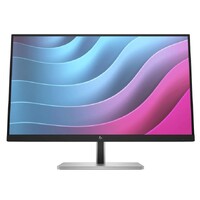 HP E24 G5 23.8'/24' FHD IPS Monitor Anti-Glare 1920x1080 16:9 5ms Height Adjustment Tilt Swivel Pivot 4xUSB DP HDMI VESA 3yrs wty(6N6E9AA)