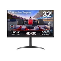 LG 31.5' 32UR550K-B UltraFine 4K HDR monitor 3840 x 2160