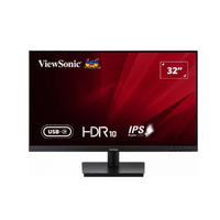 ViewSonic 32' VA3209U-4K 4K Business, Seamless Viewing, USB-C, DP, HDMI x 2, Speakers, Eco Mode VESA 100x100 Business and Office Monitor