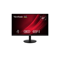 ViewSonic 27' VG 2K SuperClear IPS, USB-C Hub, Daisy Chain, DP In/Out, RJ45,100w PD, Height Adjustable 3y Advance Replacement, Business Pro Monitor.