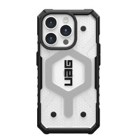 UAG Pathfinder Magsafe Apple iPhone 15 Pro (6.1') Case - Ice (114281114343), 18 ft. Drop Protection (5.4M), Tactical Grip, Raised Screen Surround