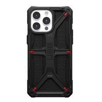 UAG Monarch Kevlar Apple iPhone 15 Pro Max (6.7') Case - Kevlar Black(114298113940), 20 ft. Drop Protection(6M),5 Layers of Protection,Tactical Grip