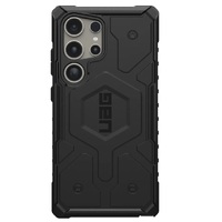 UAG Pathfinder Samsung Galaxy S24 Ultra 5G (6.8') Case - Black (214425114040), 18 ft. Drop Protection (5.4M),Raised Screen Surround,Armored Shell,Slim