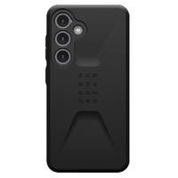 UAG Civilian Samsung Galaxy S24 5G (6.2') Case - Black (214437114040), 20 ft. Drop Protection (6M), Armored Shell, Raised Screen