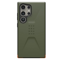 UAG Civilian Samsung Galaxy S24 Ultra 5G (6.8') Case - Olive Drab(214439117272),20 ft. Drop Protection(6M),Armored Shell,Raised Screen Surround,Rugged