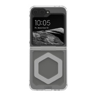 UAG Plyo Pro Samsung Galaxy Z Flip6 5G (7.6") Rugged Case - Ice/Silver (214455114333), DROP+ Military Standard, Air-soft Corners, 10 Years Warranty