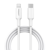 PISEN Lightning to USB-C PD Fast Charging Cable (1.2M) - Ultimate Durability, Proven to Withstand Over 12K Bends,Fast Charge and Sync