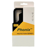Phonix Samsung Galaxy A14 5G Armor Light Case Black - Two Tough Layers, Port Covers, No-Slip Grippy Edges, Durable, Rugged Case, Sleek, Pocket fit
