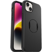 OtterBox OtterGrip Symmetry Apple iPhone 14 Plus Case for MagSafe Black - (77-89333), Antimicrobial, 3X Military Standard Drop Protection,Raised Edges