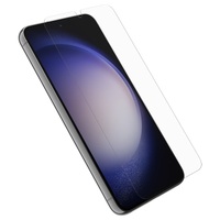 OtterBox Alpha Flex Antimicrobial Samsung Galaxy S23 5G (6.1') Screen Protector Clear - (77-91273), Superior Scratch Protection, Fingerprint Resistant