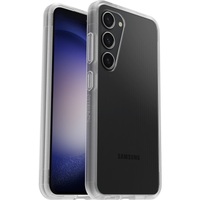 OtterBox React Samsung Galaxy S23 5G (6.1') Case Clear - (77-91313), Antimicrobial, DROP+, Raised Edges, Hard Case with Soft Grip, Ultra-Slim