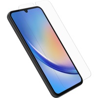OtterBox Trusted Glass Samsung Galaxy A34 5G (6.6') Screen Protector Clear - (77-92081), DropProof, ShatterProof, 9H Surface Hardness,Smudge Resistant