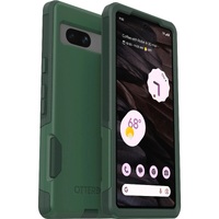 OtterBox Commuter Google Pixel 7a (6.1') Case Green - (77-92096), Antimicrobial, DROP+ 3X Military Standard, Dual-Layer, Raised Edges, Port Covers