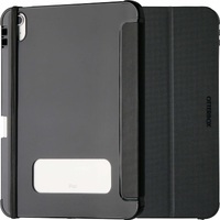 OtterBox React Folio Apple iPad (10.9') (10th Gen) Case Black ProPack - (77-92191), Military Standard Drop Tested, Raised Edges,