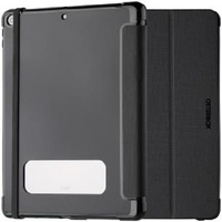 OtterBox React Folio Apple iPad (10.2') (8th & 9th Gen) Case Black - (77-92194), Military Standard Drop Tested, Raised Edges, Ap