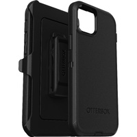 OtterBox Defender Apple iPhone 15 Plus (6.7") Case Black - (77-92542), DROP+ 4X Military Standard, Multi-Layer, Included Holster, Raised Edges