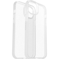 OtterBox React Apple iPhone 15 Plus (6.7") Case Stardust (Clear Glitter) - (77-92773), Antimicrobial, DROP+ Military Standard, Raised Edges, Hard Case