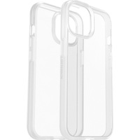 OtterBox React Apple iPhone 15 (6.1") Case Clear - (77-92805), Antimicrobial, DROP+ Military Standard, Raised Edges, Hard Case, Soft Grip