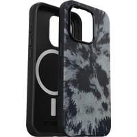OtterBox Symmetry+ MagSafe Apple iPhone 15 Pro (6.1") Case Burnout Sky (Black) - (77-93361), Antimicrobial, DROP+ 3X Military Standard