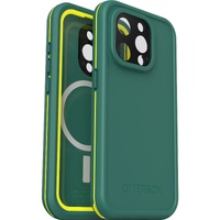 OtterBox Fre MagSafe Apple iPhone 15 Pro (6.1") Case Pine (Green) - (77-93406), DROP+ 5X Military Standard,2M WaterProof,Built-In Screen Protector