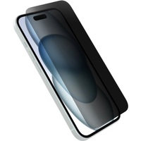 OtterBox Premium Pro Glass Antimicribial Privacy Apple iPhone 15 (6.1") Screen Protector Clear - (77-94017), DROP+ 6ft Protection