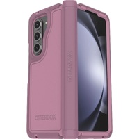OtterBox Defender XT Samsung Galaxy Z Fold5 5G (7.6') Case Mulberry Muse (Pink) - (77-94069), DROP+ 4X Military Standard, Rugged Hinge Protection