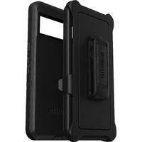 OtterBox Defender Google Pixel 8 Pro Case Black - (77-94216), DROP+ 4X Military Standard, Multi-Layer, Included Holster, Raised Edges, Rugged
