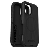 OtterBox Defender MagSafe Apple iPhone 16 (6.1") Case Black - (77-95961), DROP+ 7X Military Standard,Tri-Layer,Port Covers, 7 Years Warranty
