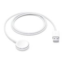 Pisen Apple Watch Magnetic Fast Charger to USB-A White (1m) - White, Lightweight, Easy-to-Carry Portable design, Smart Charging, Aluminium Alloy