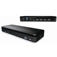 Belkin 14-Port USB-C Docking Station, 65W(Chromebook Certified) - Black(INC003auBK),Triple Display Dock,2xHDMI,2xDisplay,2xUSB-C,5xUSB-A,1xGbE,1xAudio