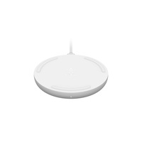 Belkin BOOST???CHARGE??? 10W Wireless Charging Pad + Cable (Wall Charger Not Included) - White - Fast wireless charging for Qi-enabled devices up to 1